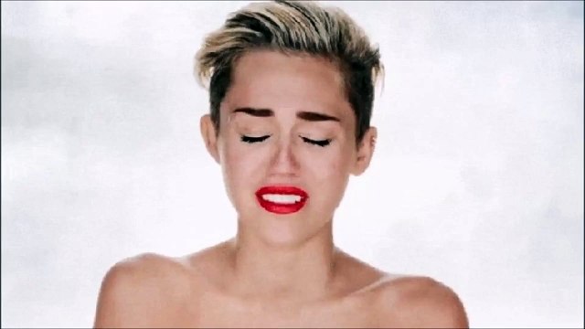 Miley Cyrus wrecked by the wrecking ball