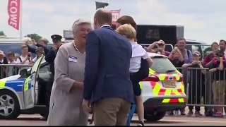 Prince George throws royal tantrum as he visits airshow