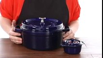 5 Best Staub 4 Quart Round Cocotte Blue Dutch Ovens Kitchen Dining Review