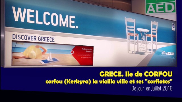 GRECE 2016. Part 13. CORFOU island (Kerkyra) de jour (Hd 1080)