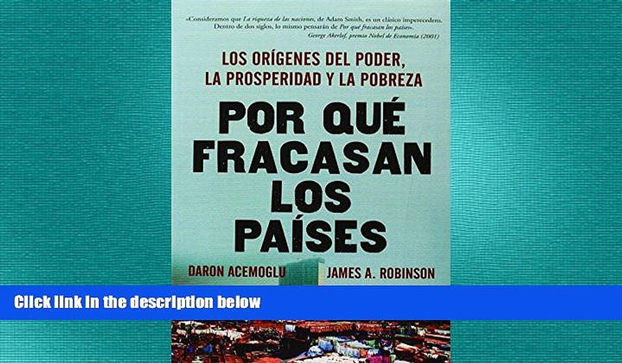 READ book  Por quÃ© fracasan los paÃ­ses (Spanish Edition)  FREE BOOOK ONLINE