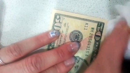 Dolandırıcılıkta Son Nokta! 10 Doları 50 Dolara Çevirdiler! (Fake 50 Dollar Bill!)