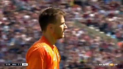 Andy Carroll Goal HD - West Ham 2-2 Juventus 07.08.2016 HD