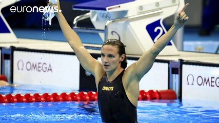 Rio 2016: 'Dama de Ferro' quebra recorde do mundo em natação