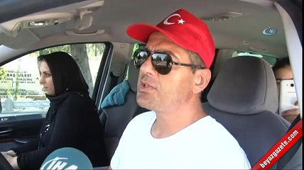 7 Temmuz Yenikapı Demokrasi ve Şehitler Mitingi’ne katılmak için Fransa’dan geldiler