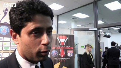 Al-Khelaïfi: "Une grande victoire du PSG contre Lyon"