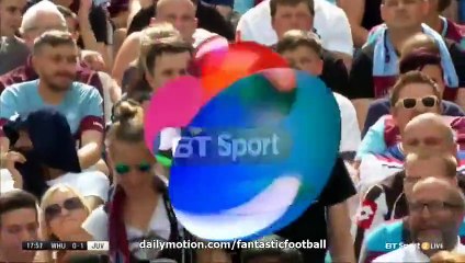 All Goals & Full Highlights HD - West Ham United 2-3 Juventus - 07-08-2016