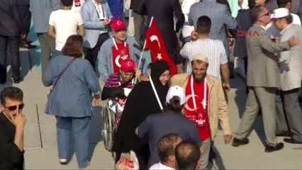 Cumhurbaşkanı Erdoğan Yenikapı'da