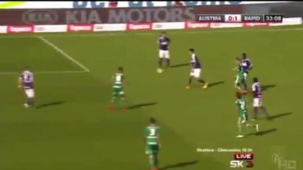 Arnor Traustason Goal - Austria Vienna 0-1 Rapid Vienna- 07.08.2016