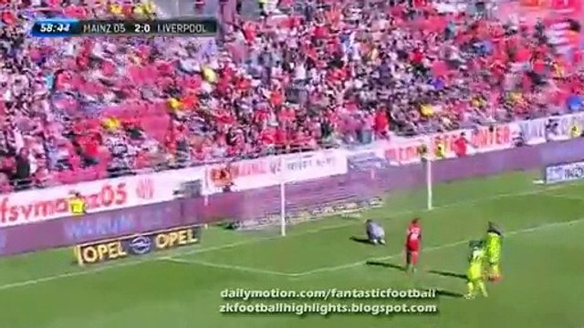 Yunus Malli Goal HD - Mainz 3-0 Liverpool 07.08.2016 HD