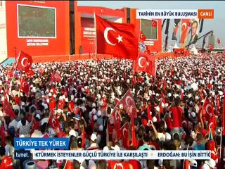 Gazi Orçun Şekercioğlu'nun Yenikapı Mitingi konuşması