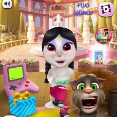 Talking Tom Speaks hindi funny video tum ko mirchi lagi to mai kya karu
