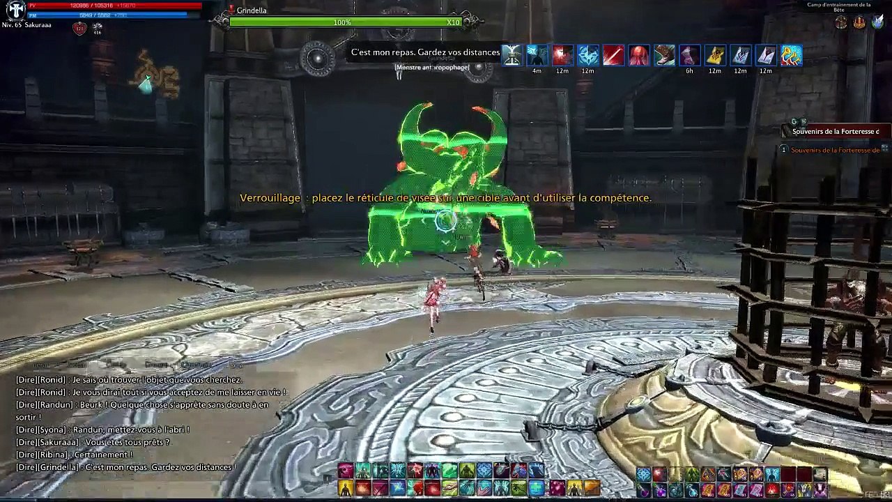 Tera Online - Souvenirs de la Forteresse de Raqnan - Premier choix