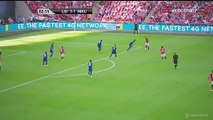1-2 Zlatan Ibrahimovic Incredible Goal HD - Leicester City FC vs Manchester United FC - FA Community Shield - 07/08/2016