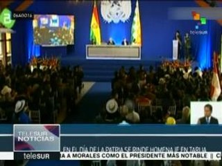 Evo Morales reconoce valor de héroes de la independencia