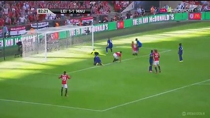 下载视频: Zlatan Ibrahimovic Goal HD - Leicester City 1-2 Manchester United - Community Shield 07.08.2016 HD