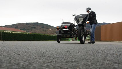 Levé de panier side car Ural