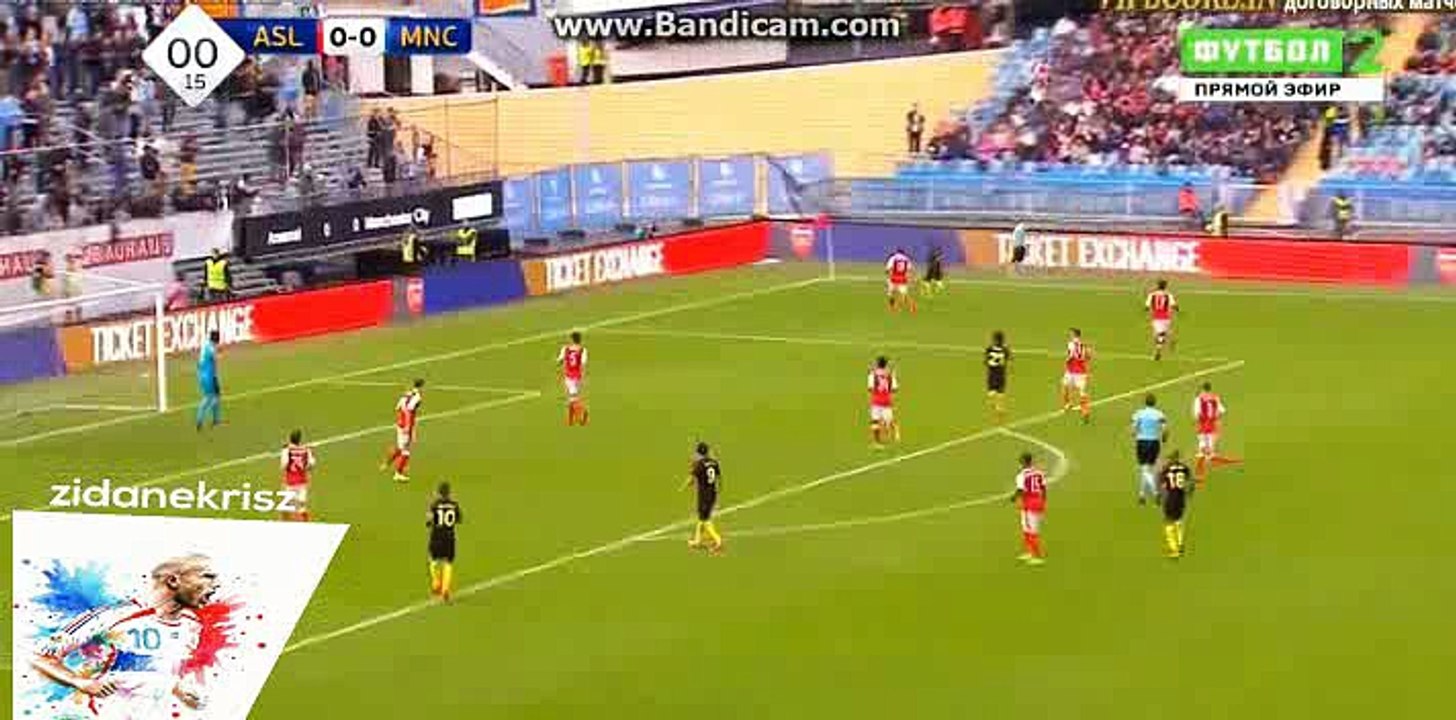 Arsenal 1st Big Chance - Arsenal vs Manchester City - Friendly Match - 07/08/2016