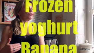 Fett-Attack Rezept: Frozen Yoghurt als leckeres Dessert- post -Workout