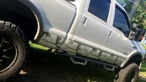 Ford 6.0 4in down pipe and exhaust no cat or muffler