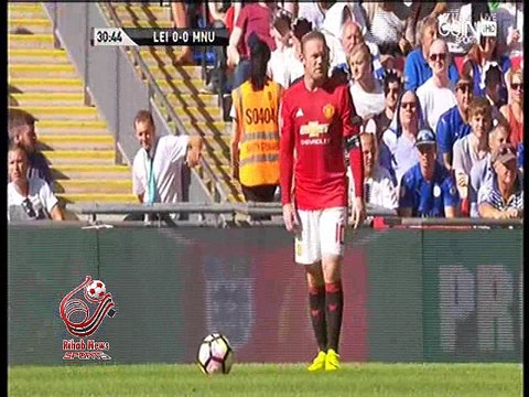 اهداف مباراة ( ليستر سيتي 1-2 مانشستر يونايتد ) درع إتحاد كرة القدم الإنجليزي 2016