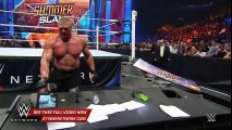WWE Network- The Undertaker vs. Brock Lesnar- SummerSlam 2015[by ShareTV]