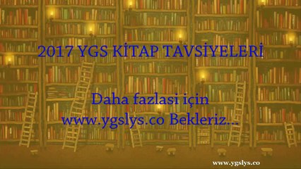 2017 YGS Müfredat Değişikliği Kitap Önerileri