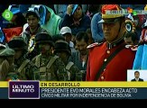 Pdte. boliviano preside aniversario 191 de la independencia del país