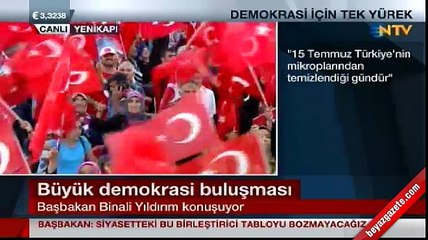 Başbakan Yıldırım: Fetullah, Türkiye'ye gelecek hesabını verecek