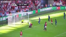 Zlatan Ibrahimovic Incredible Goal - Leicester City 1-2 Manchester United - FA Community Shield - 2016