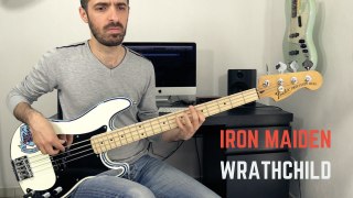 WRATHCHILD - Iron Maiden - Bass Cover + TAB /// Bruno Tauzin