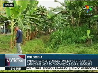 Sigue el desplazamiento forzado por paramilitarismo en Colombia