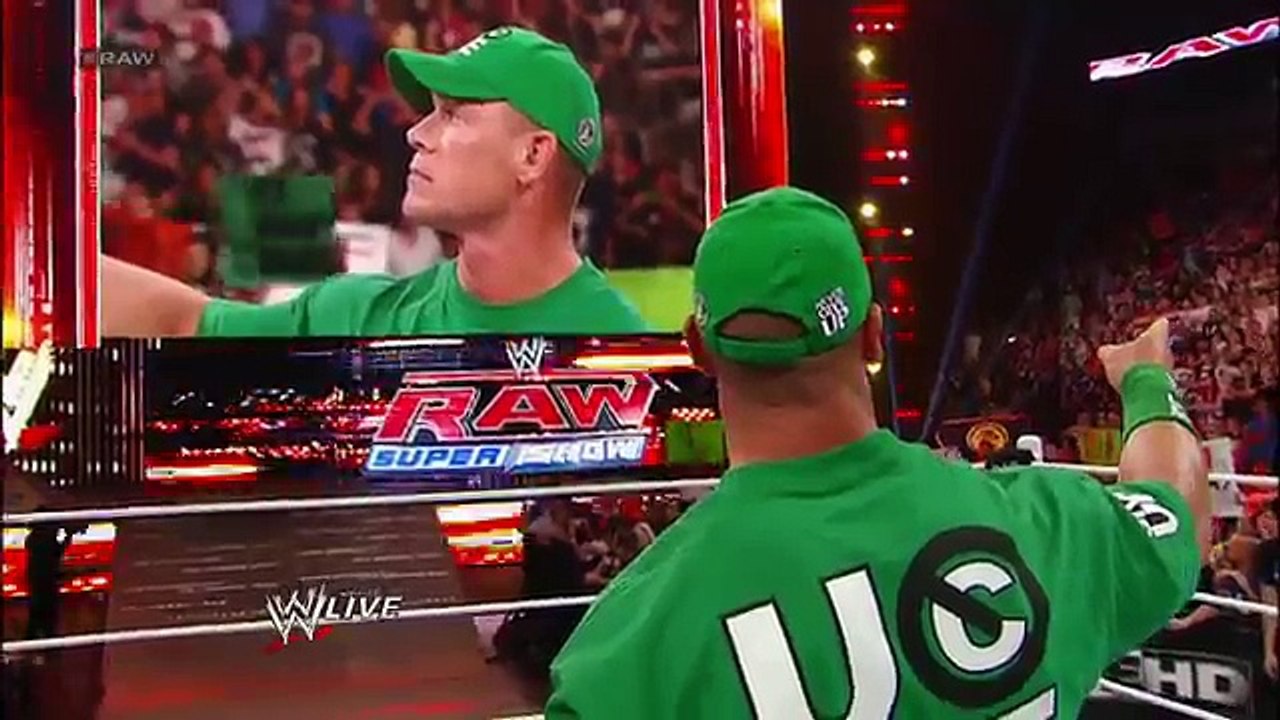 Brock Lesnar returns to WWE- Raw, April 2, 2012[by ShareTV]