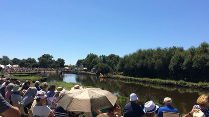 Les chalands fleuris de Saint-André-des-Eaux