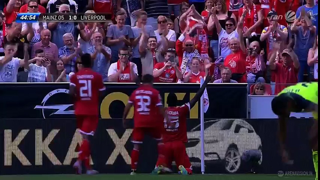 Mainz 05 vs Liverpool - Video Highlights All Goals