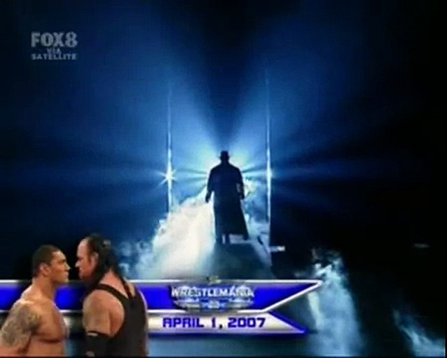 Batista vs Undertaker Wrestlemania 23