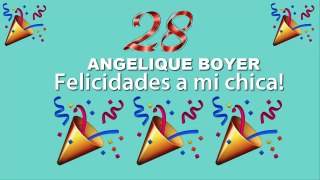 Angelique Boyer - Feliz Cumpleaños (28 años) - Brasil