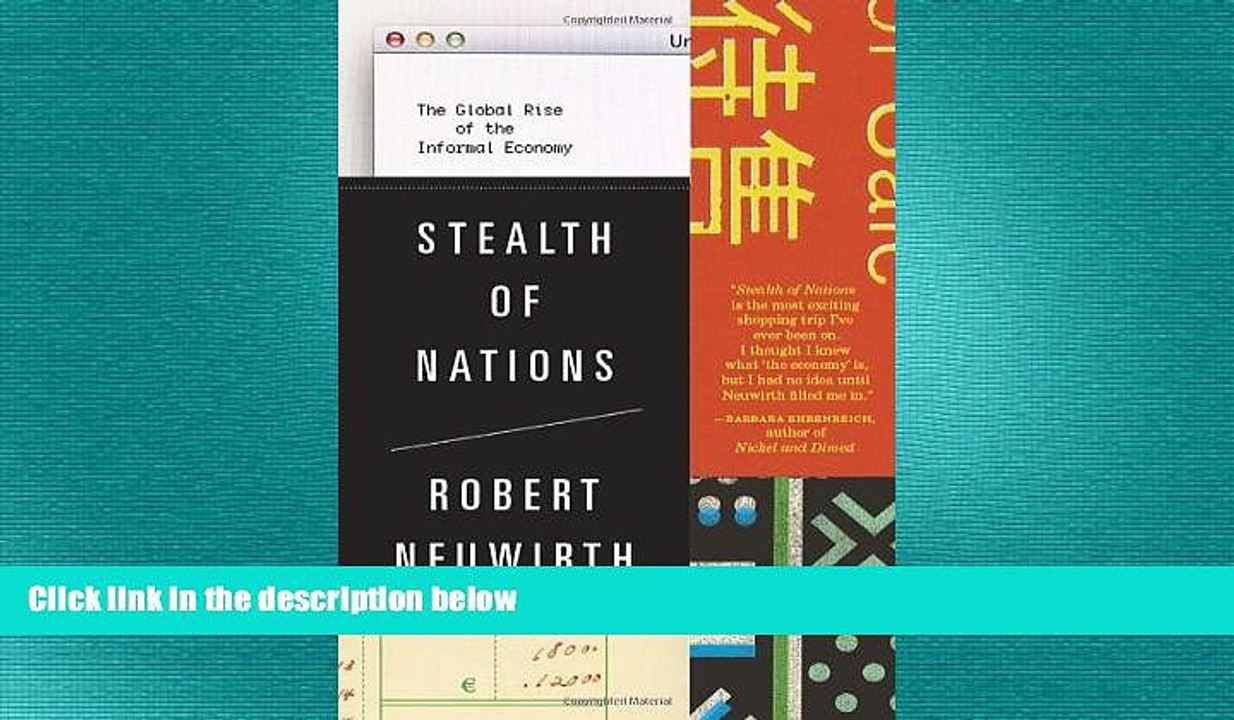 READ book  Stealth of Nations: The Global Rise of the Informal Economy  FREE BOOOK ONLINE