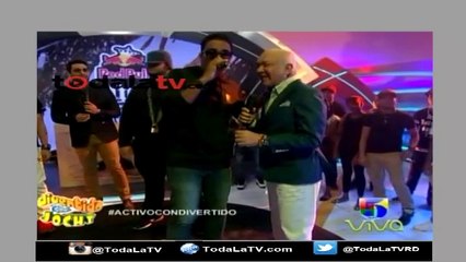 Chavo Dembow, Albert y Eduardo en la batalla de gallos-Divertido con Jochy-Video