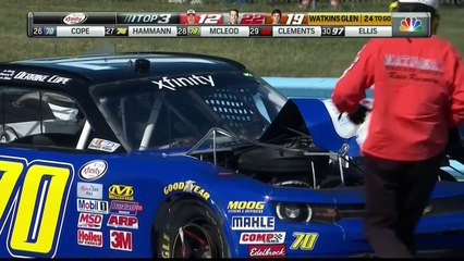 Xfinity Series Watkins Glen 2016 Cope Huge Explosion