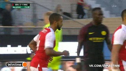 Arsenal 3-2 Manchester City - All Goals & Full Highlights 07.08.2016 HD