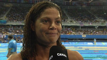 Jeux Olympiques 2016 - Natation (400m NL) - Réaction Coralie Balmy