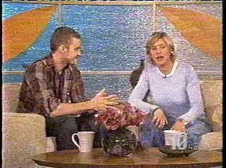 Justin's first ellen appearence