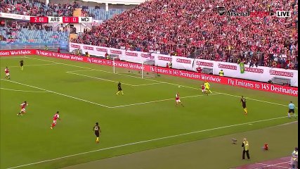 Arsenal vs Manchester City  3-2 Extended Highlights 7/8 2016