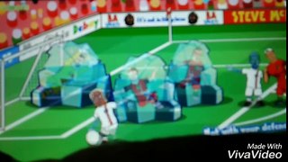 Iceland vs Portugal cartoon with happy music EK 2016 france