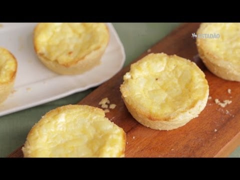 Prato do dia | Empadinha de queijo
