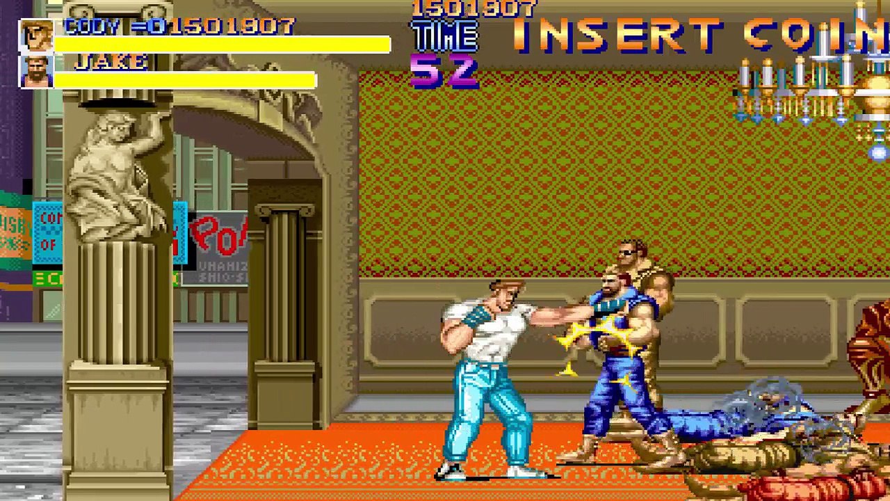 Final Fight (Arcade) - Jogando com Cody - Parte #3 (Final) - Minha namorada!