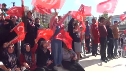 Demokrasi ve Şehitler Mitingi - TBMM Başkanvekili Aydın