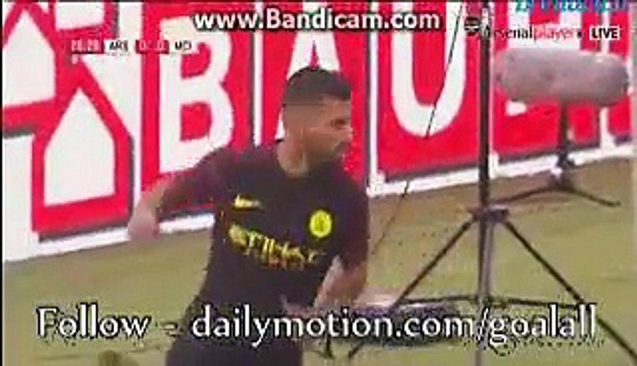 0-1 Sergio Agüero Great Goal HD - Arsenal F.C. vs Manchester City F.C. - Friendly Match - 07-08-2016