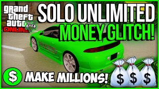 GTA 5 Online  UNLIMITED MONEY GLITCH ★ 10.000.000$ IN 25 MIN  BYPASS  PS4 + XBOX ONE  1.33